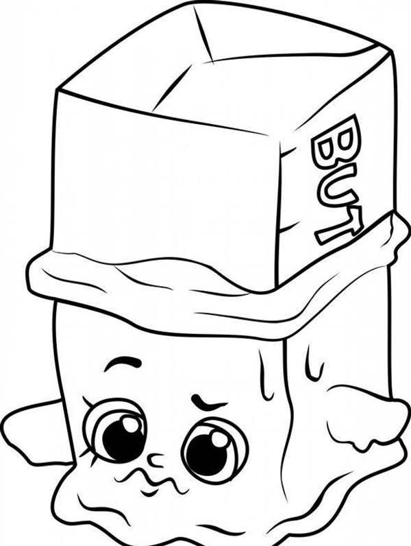 Shopkins раскраска