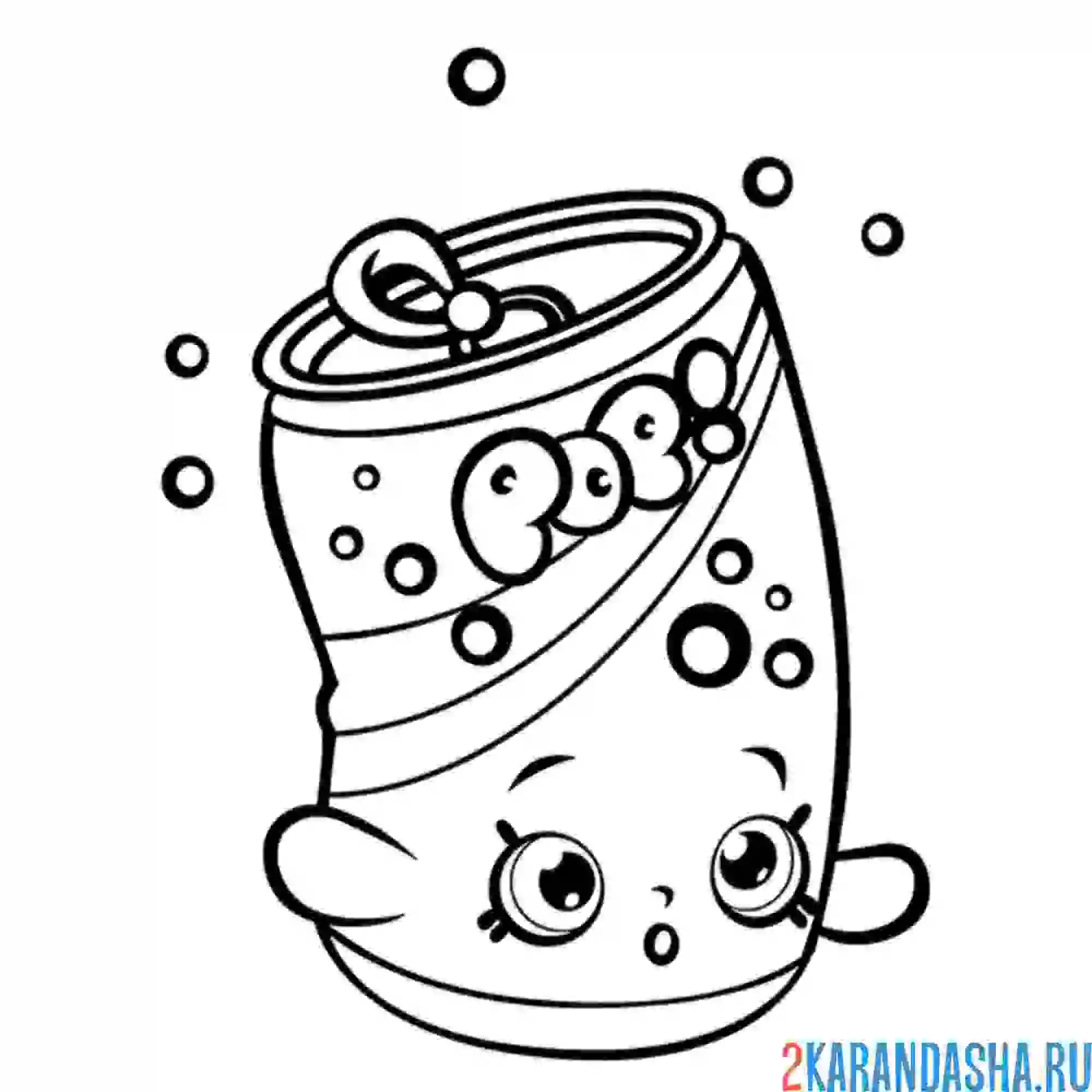Раскраска девочка клубничка