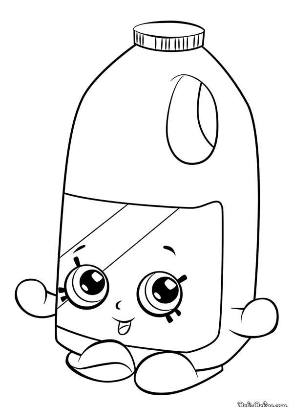 Shopkins раскраска