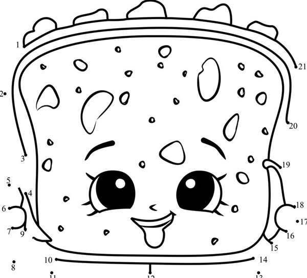 Раскраски Шопкинс кухня
