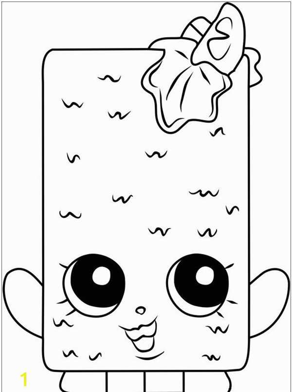 Shopkins раскраска