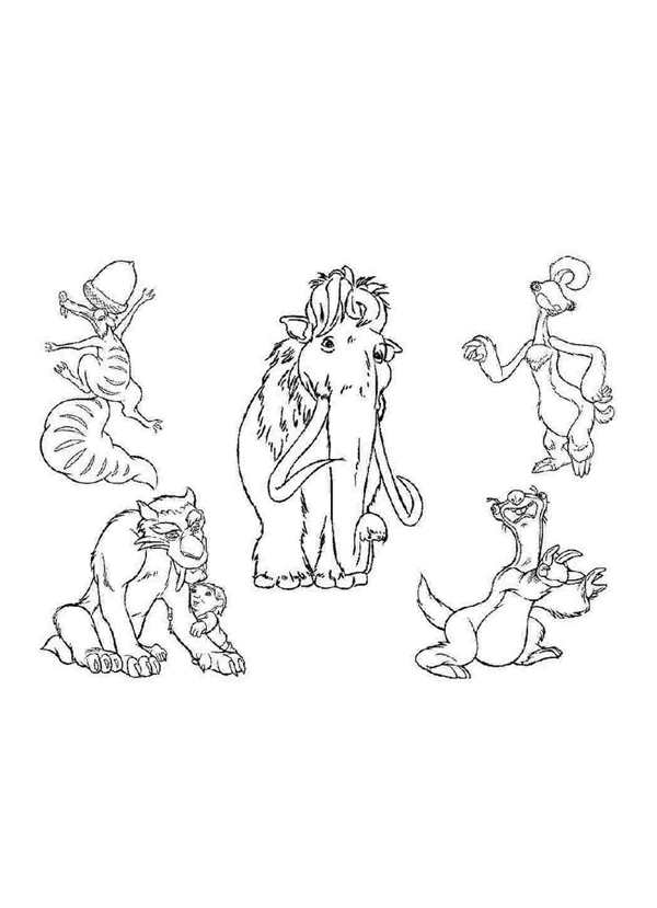 Костер раскраска