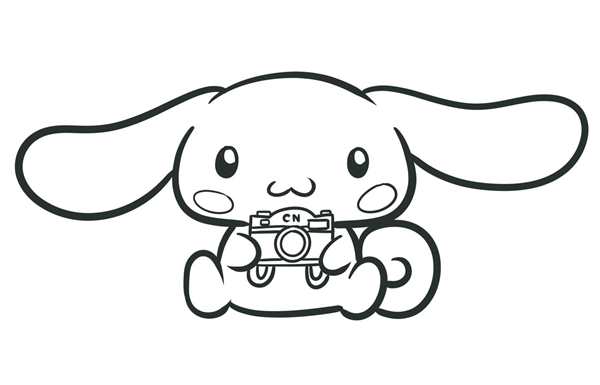 Cinnamoroll раскраска