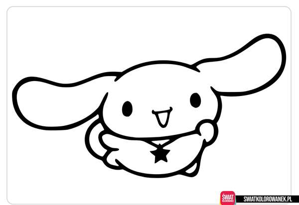 Cinnamoroll раскраска