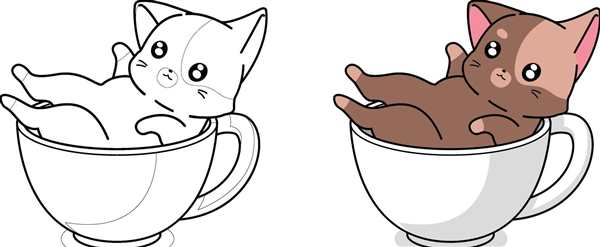 Cinnamoroll раскраска