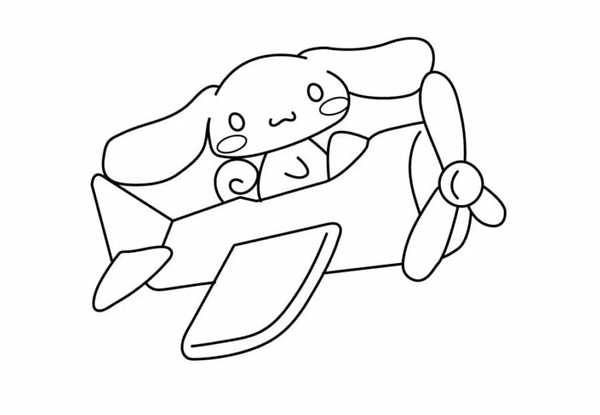 Cinnamoroll раскраска