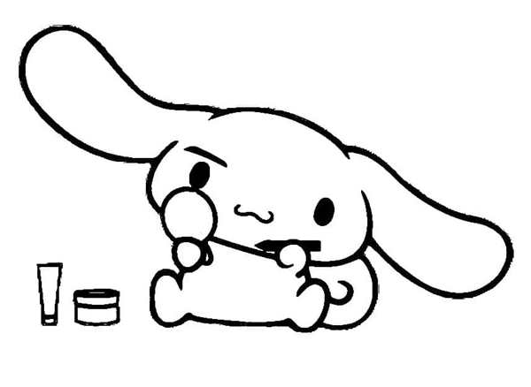Cinnamoroll раскраска