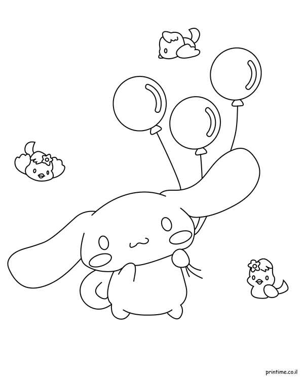 Sanrio Cinnamoroll раскраски