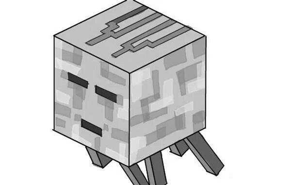 Раскраска Скелет Minecraft Веселье и Восприятие