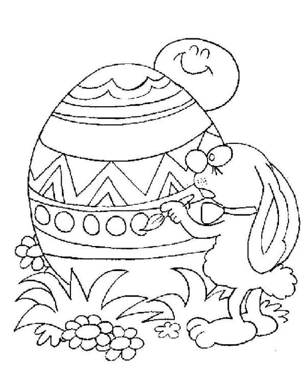 Раскраска Пасха