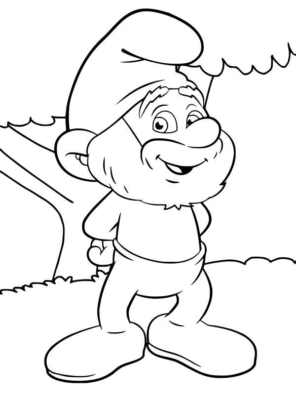 Tummy Coloring Page