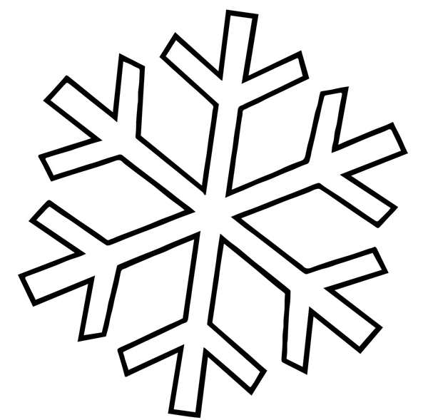 Раскраска Снежинка Frozen Магия АртТворчества для Детей