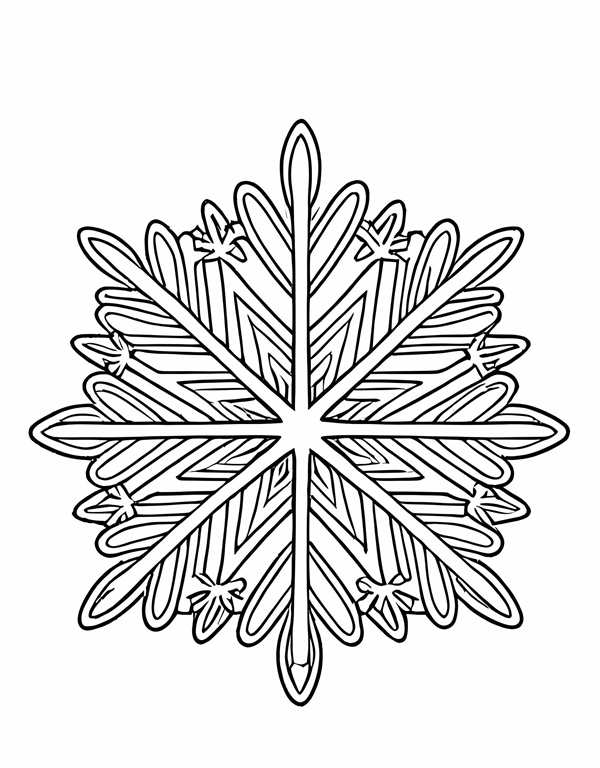 Новогодние снежинки трафареты