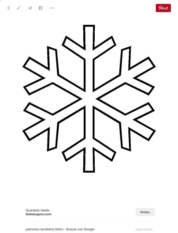 Снежинка раскраска