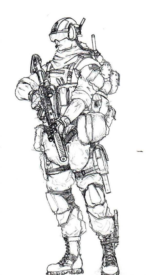 Раскраска Halo мастер Чиф