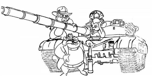 Боевая техника раскраска для детей