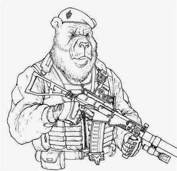 Раскраска «Военная техника»