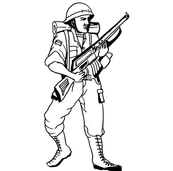 Военные рисунки