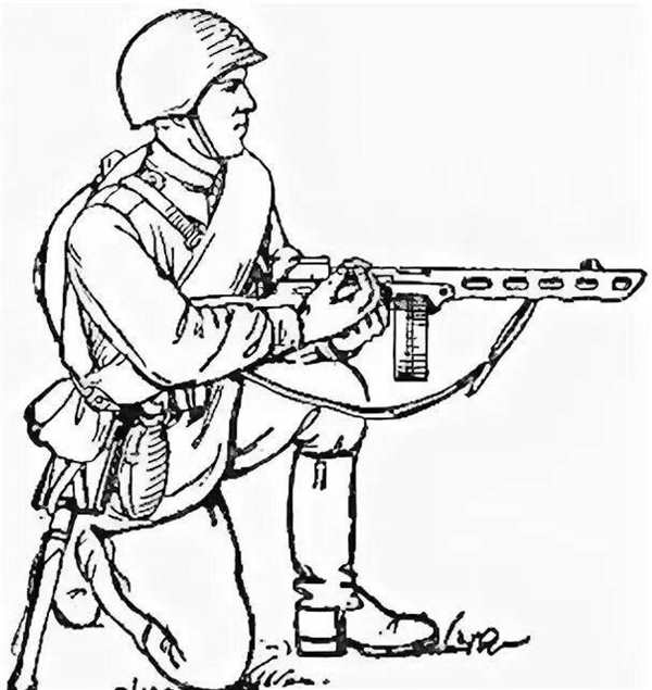 Военный рисунок раскраска