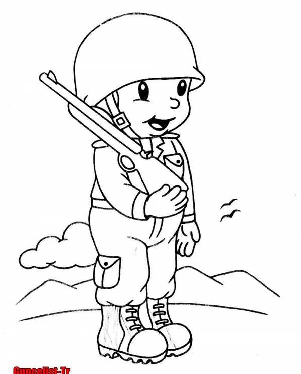 Раскраски для мальчиков военные