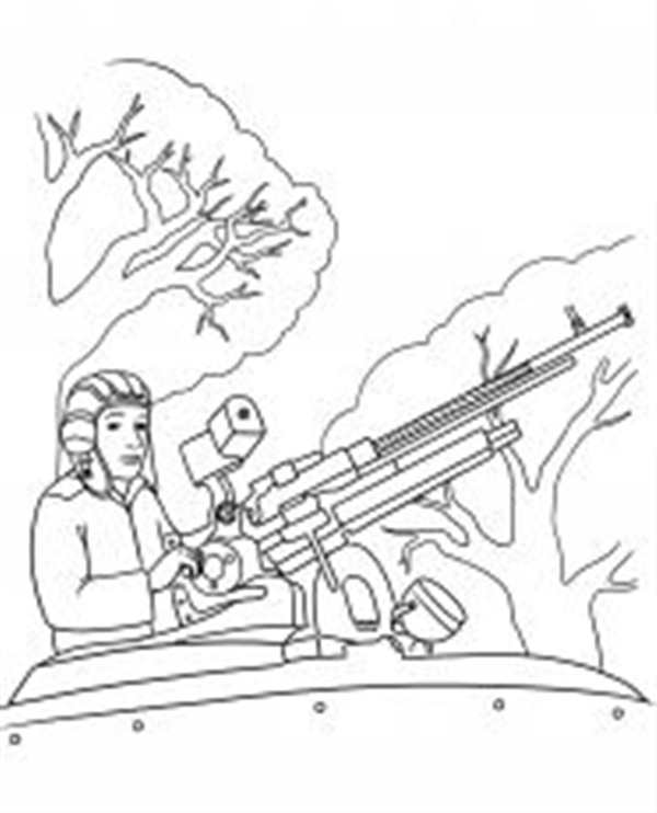 Раскраска Великая Отечественная война