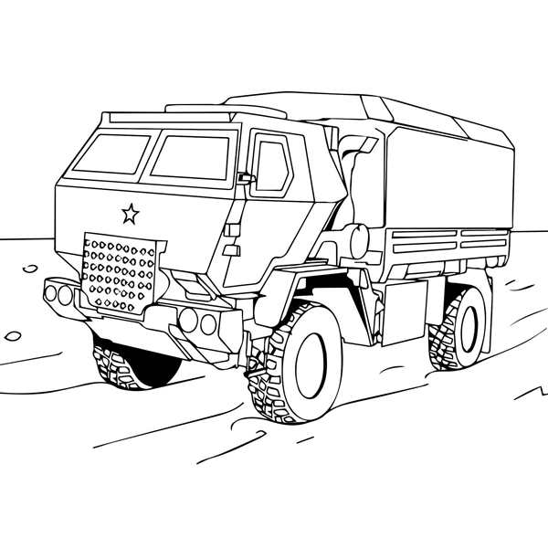 Раскраски танки БТР Военная техника