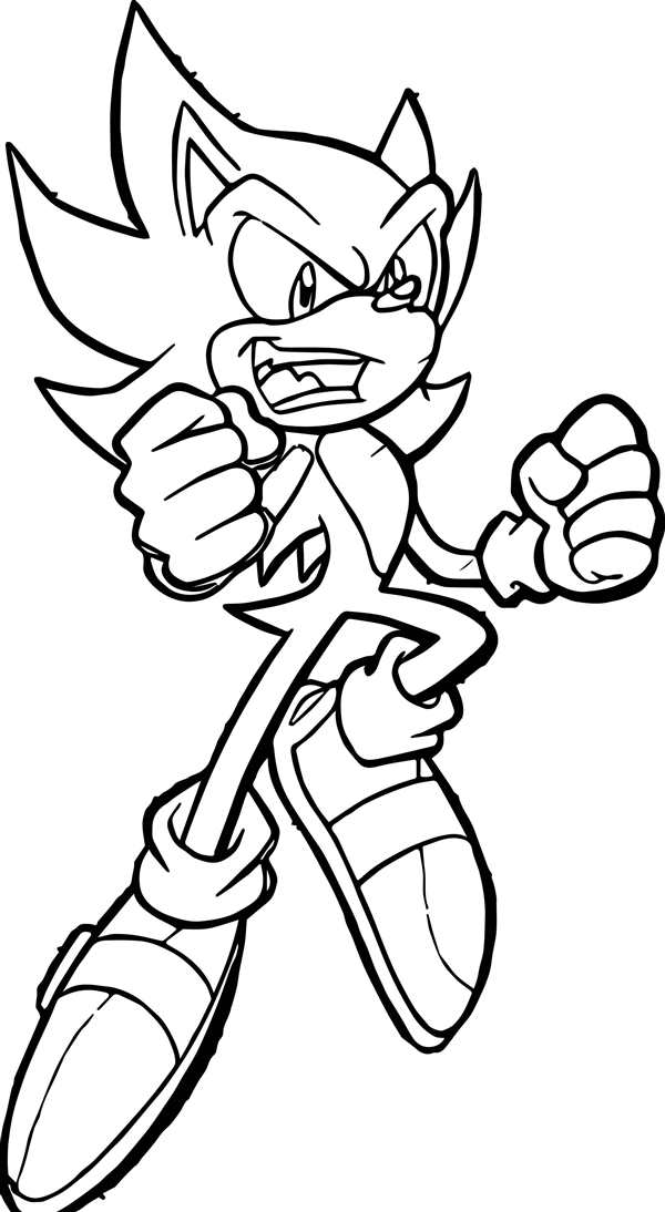 Metal Sonic раскраска