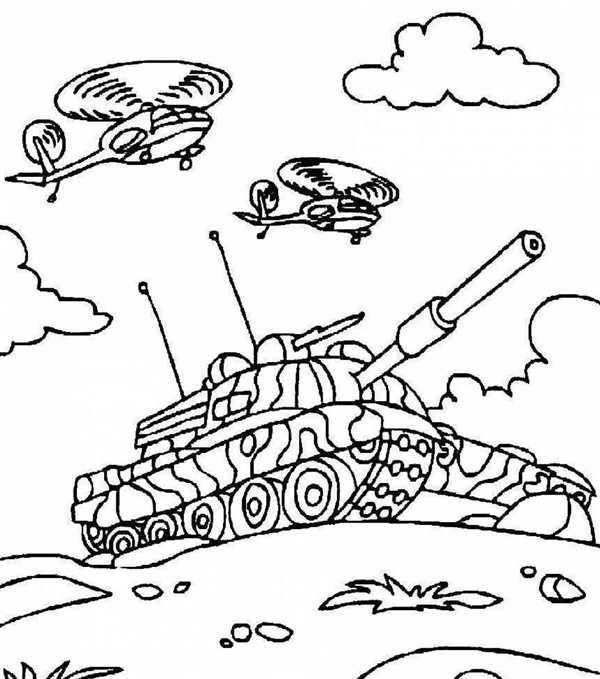 Раскраска. Военные самолеты