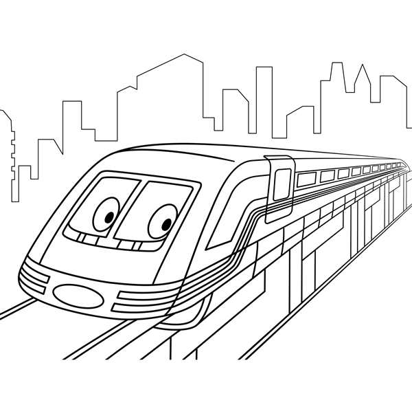 Поезд метро