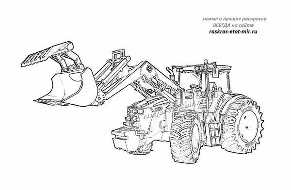 Трактор Кировец и т 150 раскраски