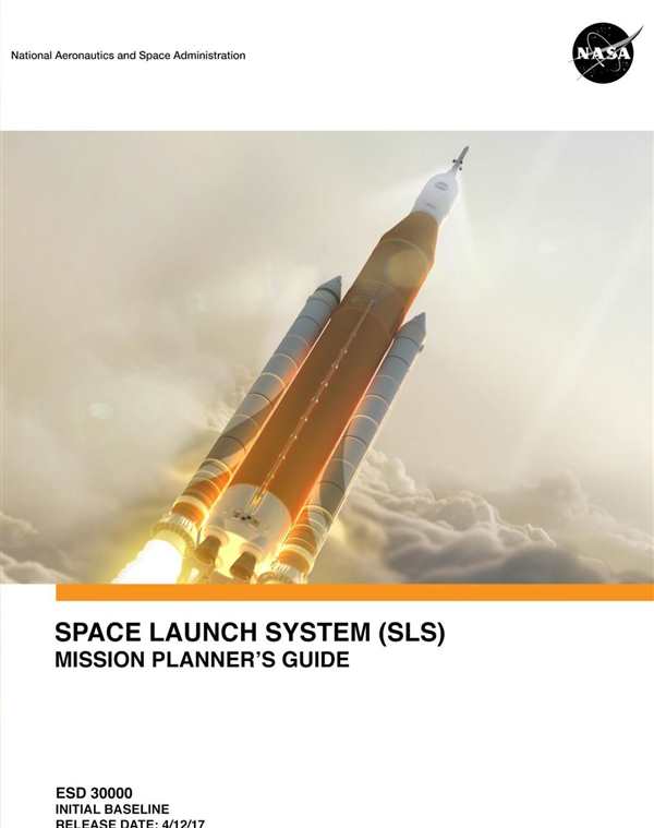 Раскраска Space Launch System Вместе с Марсом в