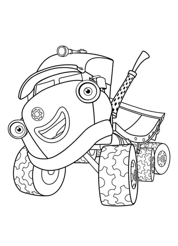 Раскраска Sparky Веселые Аventures в Цвете