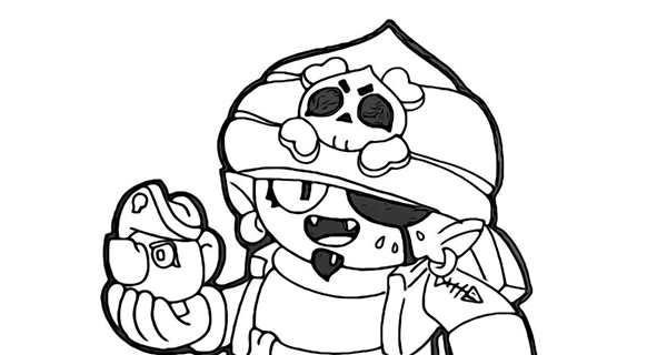 Раскраски Brawl Stars