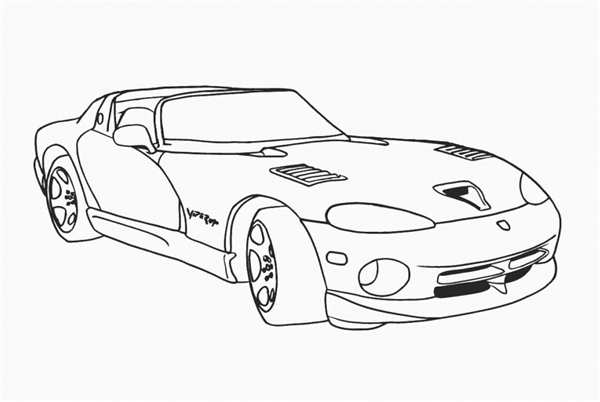 Автомобили (раскраски)