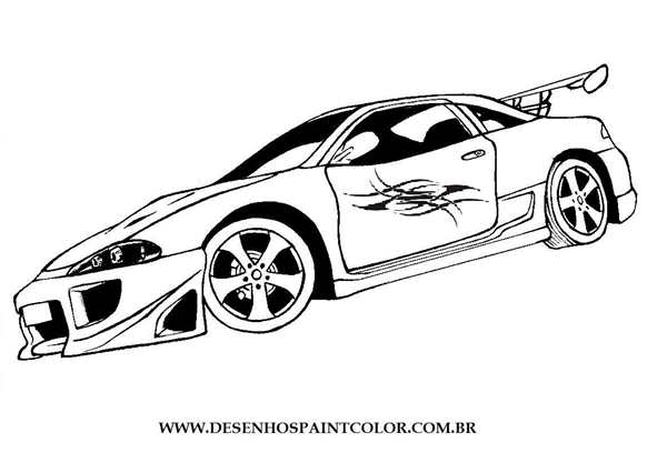 Раскраска Acura NSX