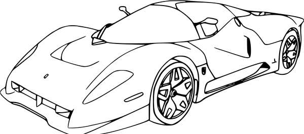 Автомобили (раскраски)