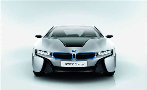 Раскраски машинки BMW i8