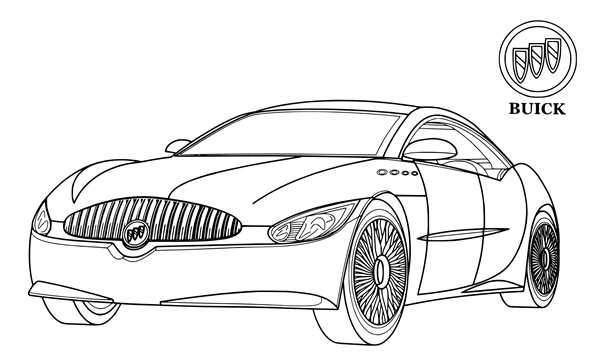 BMW i8 чертеж