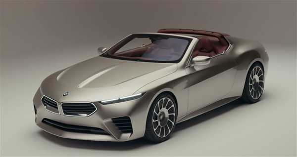 Раскраска Спортивный КонцептКар BMW