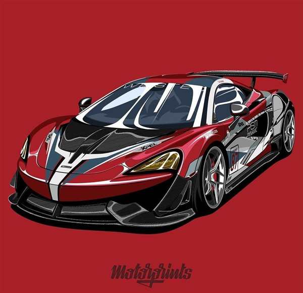 MCLAREN 720s чертежи