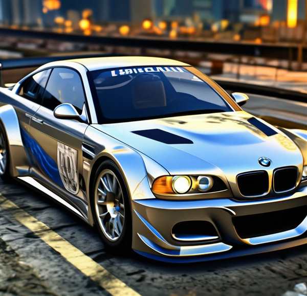 BMW m3 GTR контур