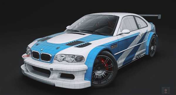 Раскраски BMW m3 e46 GTR
