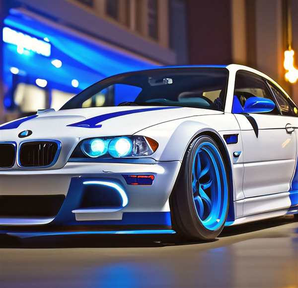 BMW m3 GTR контур