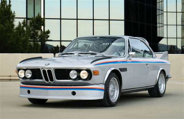 Раскраска спорткупе BMW 30 CSL Ваши Руки Волшебство