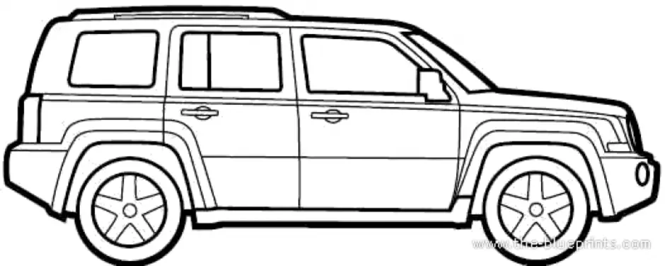 Раскраска Мерседес Гелендваген g63