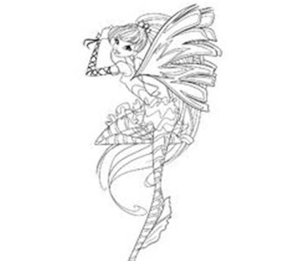 Раскраски Winx Гармоникс