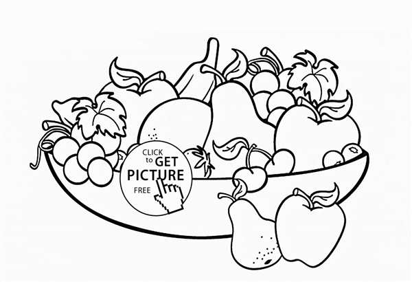 Раскраска Стюарт и фрукты APPLE