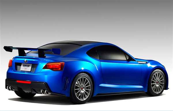 Раскраска Субару WRX STI