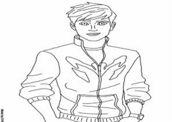 Раскраска Super Max Steel