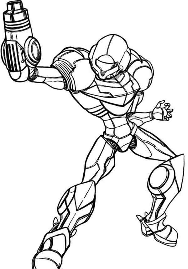 Раскраска Super Max Steel